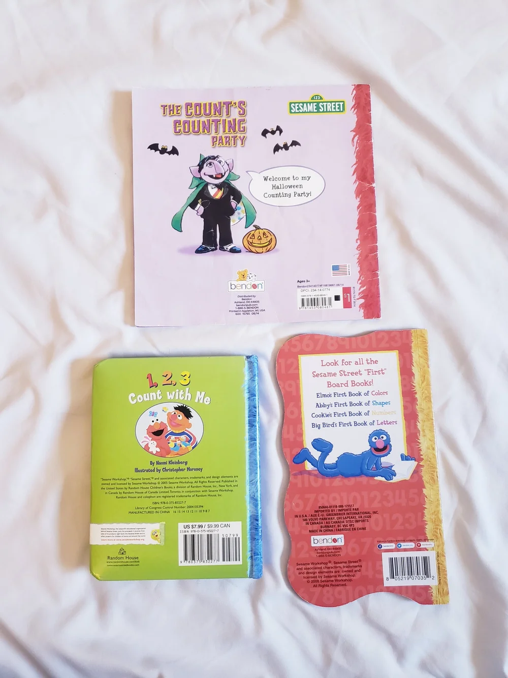Sesame Street Counting Book Bundle